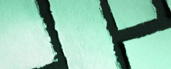 Papier déchiré menthe — Dossier employé