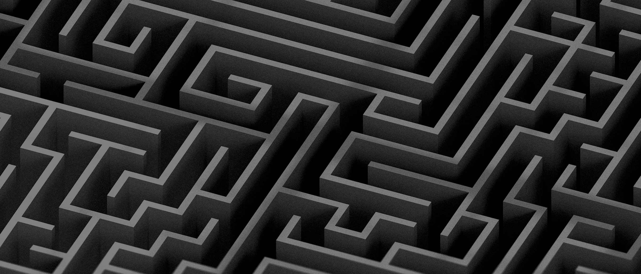 Labyrinthe symbolisant la complexité des ERP standards